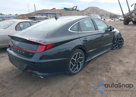 2022 Hyundai Sonata N Line из США, поврежденный, VIN 5NPEK4JC6NH136532